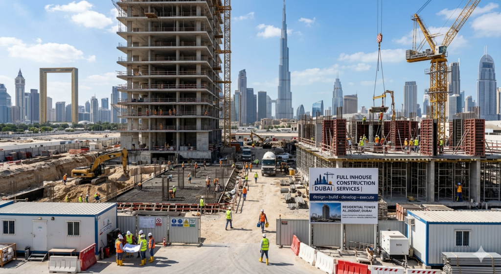 Full Inhouse Construction Services in Dubai