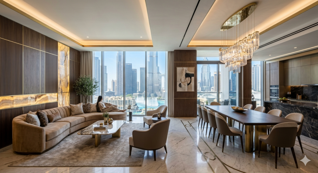 Modern Luxury Interior Designs Dubai