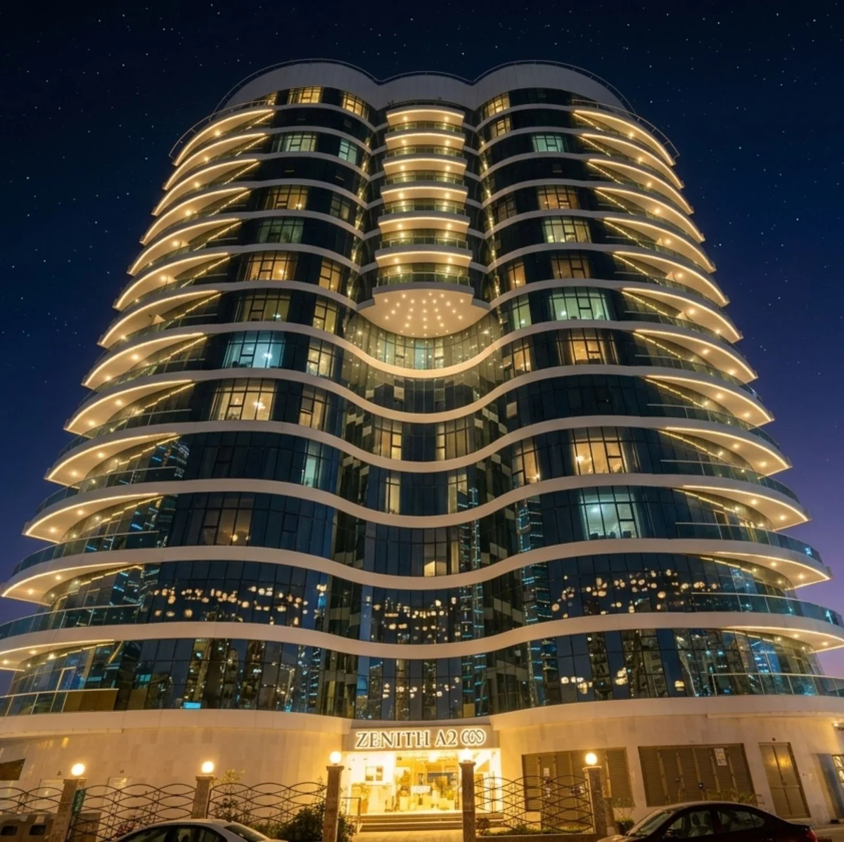 Zenith Tower A2 — complete project photograph